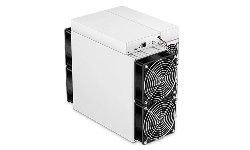 Бічний вигляд асіку Antminer L7 Бічний вигляд асіку Antminer L7